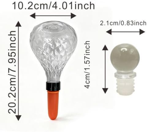 Plant Self Watering Globes, 4 Pieces Drip Automatic Irrigation Bulbs - Image 5