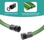 50 FT Soaker Hose for Garden Lawn, Water Saving Sprinkler Hose - Image 3
