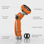 RESTMO Hose Nozzle Heavy Duty, Metal Water Hose Sprayer for Garden - Image 2