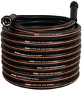 Heavy Duty Rubber Garden Hose 100 ft, 5/8 in Water Hose by HODUPdirect