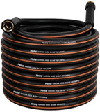 Heavy Duty Rubber Garden Hose 100 ft, 5/8 in Water Hose by HODUPdirect