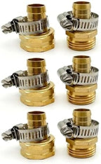 6pcs US Standard Garden Hose 5-Point Repair Connector - Image 3