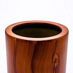 7.8 in Self-Watering Square Planter, 8 Inch, Dark Brown - Image 4
