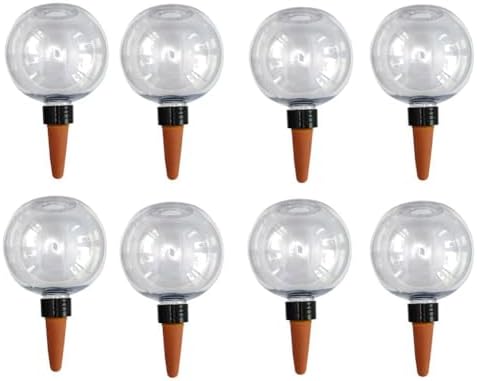 500ML Plant Watering Globes Automatic Self Watering Planter, Plant Watering Devices System Water Plants While Away (8Pcs) by Unknown