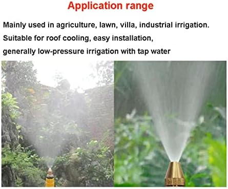 Gardening Irrigation Dripper Garden Water Mist Sprayer Adjustable Watering Sprayer Nozzle Sprayer for Terrace 3 Pieces/Bag - Image 6