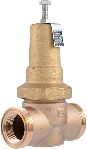 Cash Acme EB45 Pressure Regulating Valve, 1-1/4 Inch NPT Threaded, Metal Top, 60 PSI, PVA35M-DTH-60 by CashAcme