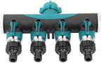 4 Way Hose Splitter Metal Water Valve Connector - Image 5