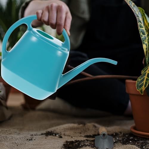 Plastic Watering Can Long Spout, Large Capacity Green - Image 6