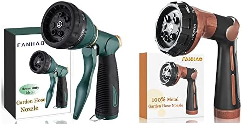 FANHAO Heavy Duty Garden Hose Nozzle Thumb Control by FANHAO