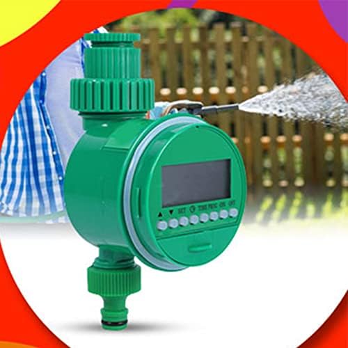 Jiawu Automatic Digital LCD Water Timer for Garden Irrigation Controller, Programmable Electronic Sprinkler Timer with Leakproof Design for Lawn, Balcony, Courtyard - Image 3