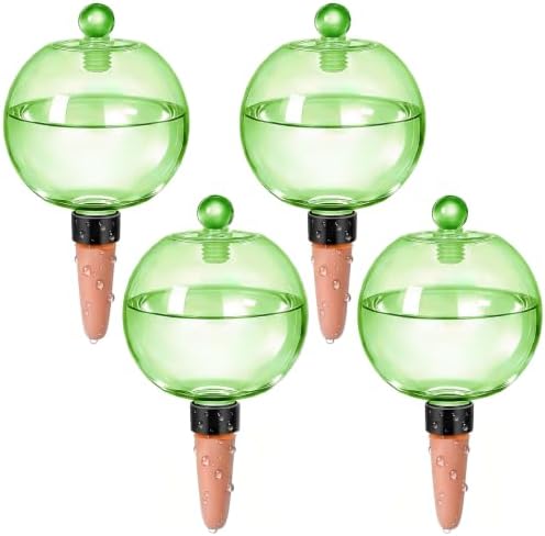 EX-Large Plant Watering Globes, 26oz Plastic Top Fill Self Watering Globes by Unknown