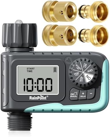 RAINPOINT Sprinkler Timer with Quick Connect by RainPoint