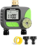 DEWENWILS 2-Zone Outdoor Hose Timer, Rain Delay & Manual Control for Lawn by DEWENWILS