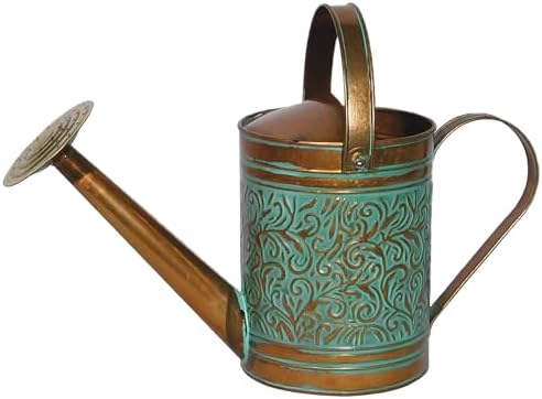 Robert Allen Home & Garden Robert Allen MPT01186, Vintage Copper Morgan Metal Watering Can, 1 Gallon - Image 2