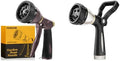 FANHAO Heavy Duty Fireman's Hose Nozzle + FANHAO Heavy Duty Garden Hose Nozzle by FANHAO