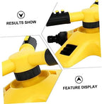 2Pcs Garden Hose Sprinkler Rotating Spray Nozzles Adjustable Plastic - Image 6