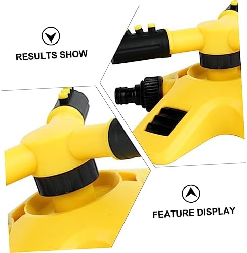 2Pcs Garden Hose Sprinkler Rotating Spray Nozzles Adjustable Plastic - Image 6