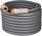 YAMATIC Flexible Garden Hose 5/8" x 50ft, 360° Swivel Handle, Burst 600 PSI by YAMATIC