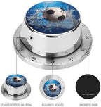 Soccer Ball Water Digital Timer for Kids Stainless Steel Mechanical Kitchen Timer Sleek Cooking Timer 60 Minute Cute Countdown Timer for Baking Cooking Home Kitchen Gift - Image 3