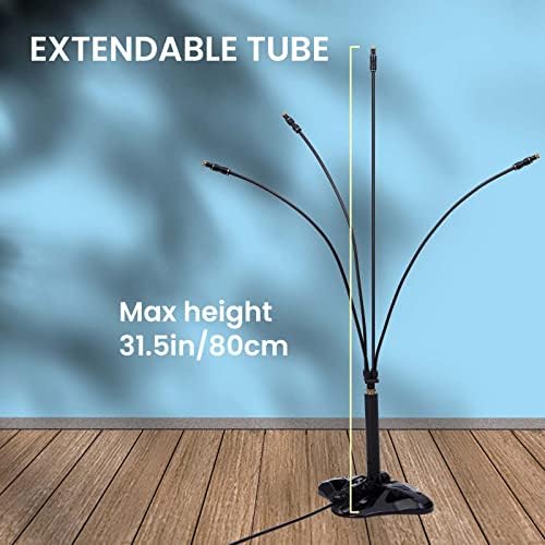 Standing Misters for Outside Patio: Portable Misting System for Cooling Outdoor - 26.5Ft Stand Misting Line with 31.5 Inch Height Water Mister for Yard Garden BBQ Party Pool Water Playing Sprinklers - Image 6