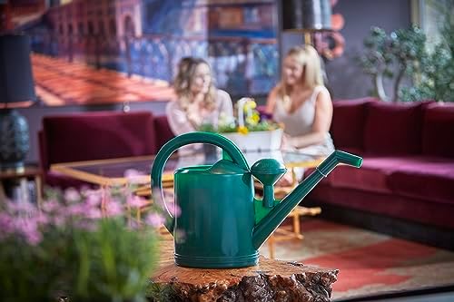 Consolidated Plastics Durable Swiss Watering Can with UV Protection, Ergonomic Handle for Indoor/Outdoor Gardening, Made in Switzerland (12 Liter, Green) - Image 4