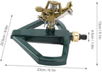360 Degree Sprinkler, Sprinklers for Yard, Water Sprinkler for Lawn for A Variety of Environments Such As Gardens and Other Landscapes (Yellow) - Image 3