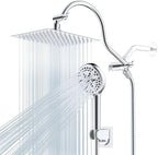 Hibbent All Metal cUPC Certified High Pressure Rainfall 8'' Shower Head by Hibbent