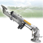2" Agriculture Farm Irrigation Sprinkler, Irrigation Spray Gun with 5 Nozzles, 360°Adjustable Large-Area Watering Spray, Impact Water Sprinkler for Yard, Lawn, Garden by Unknown