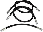 1/4x42 & 1/4x16 Heavy Duty Snow Plow Hose Set Kit Western 56616 56617 Fisher 56591 56592 by BaumDesigns
