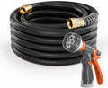 SPECILITE Garden Water Hose 75 ft x 3/4", Heavy Duty & Kink-less, Black by SPECILITE