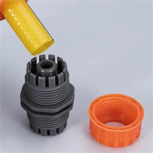 Expandable Garden Hose Repair Kit 20PCS Garden Plastic Watering Hose Quick Connect Fittings Extender Coupler Double Male Coupling Adapter for Water Pipe(1to 3-4) - Image 5