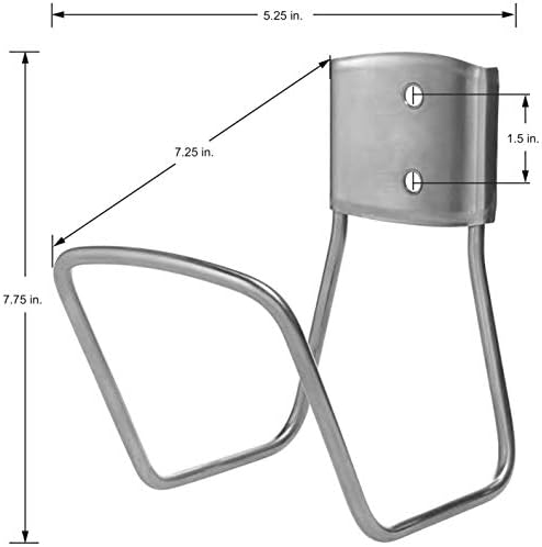 Liberty Garden 681 Hose Hanger, Holds 125-Feet of 5/8-Inch Hose - Stainless Steel - Image 3
