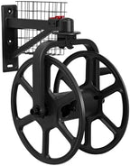 Liberty Garden Single Arm Navigator Hose Reel with Pull Up Latch, Black - Image 2