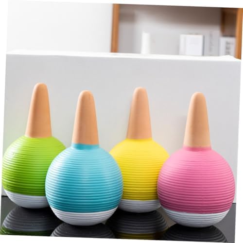 BESPORTBLE 4pcs Terracotta Plant Watering Globes with Self Watering Spikes for Outdoor Plants Large Ceramic Drip Irrigation Stakes Automatic Devices for Garden and Patio - Image 5
