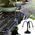 Drip Irrigation System, Flexible Outdoor Mist Sprayer for DIY Garden, Adjustable Water Flow Mister Hose, Copper Nozzle Watering Devices, Efficient Garden Irrigation by Unknown