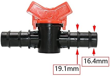Hose Connector Adapter 20 Garden Taps 4/8/10/12/16/20mm Hose Water Valve PE Pipe Home Garden Greenhouse Micro Irrigation (Color : 20mm x 25MM) - Image 7