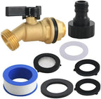 Spigot Kit for Rotopax Water Containers, Brass Quarter Turn Faucet Filter - Image 7
