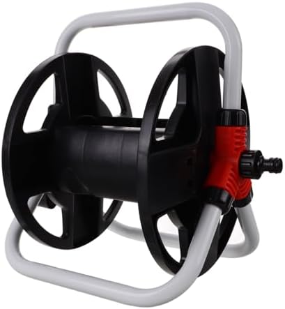 Freestanding Hose Reel Holder for Outdoor Water Hose Storage by levemolo