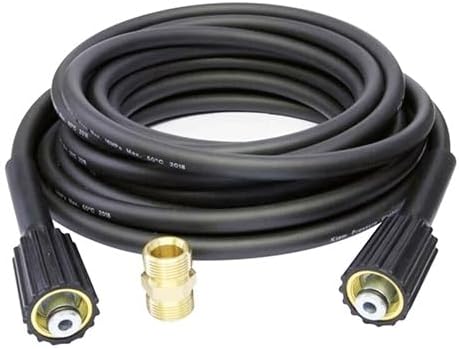 1pcs Extension Hose, for Home Improvement Pressure Washer Hose M22 Connector Female to Male (Size : 32.81ft) by Unknown