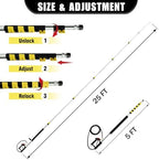 JANZ 25 FT Pressure Washer Telescoping Wand with Extension Wands - Image 5