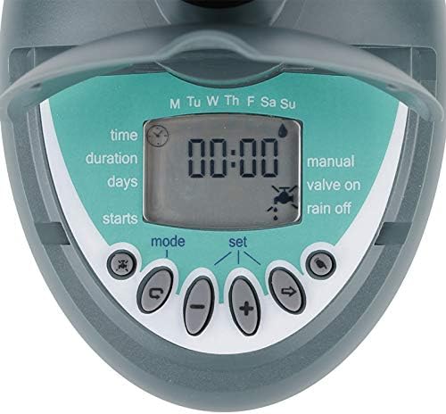 Jeanoko 1PCS G3/4in Automic Irrigation Controller, Female Male Thread Intelligent Irrigation Timer, Automatic Water Timer Watering Controller, 16 * 11 * 10cm - Image 6