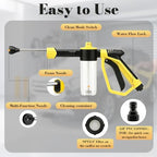 Car Wash Foam Gun for Garden Hose, Car Foam Cannon with 3 Spray Modes - Image 4