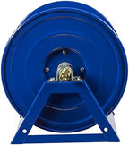 Coxreels 1125-5-100 Hand Crank Steel Hose Reel, 1125 Series – ¾" x 100', 3,000 PSI - Heavy Duty All Welded Steel A Frame - Adjustable Tension Break – Made in The USA, Blue - Image 4