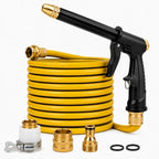 High Pressure Garden Hose Nozzle Kit, 3 Spray Modes & Foam Bottle by YYingYu