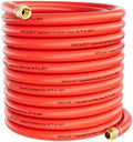SPECILITE 1" x 100FT Hot/Cold Rubber Garden Water Hose, -50℉-190℉, Red by SPECILITE