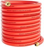 SPECILITE 1" x 100FT Hot/Cold Rubber Garden Water Hose, -50℉-190℉, Red by SPECILITE