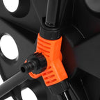 Garden Hose Reel Heavy Duty Iron ABS Water Hose Holder for 1 2 Inch 164 Ft Any Length Lock Freestanding Storage Rack for Garden Lawn Yard Car Washing - Image 7