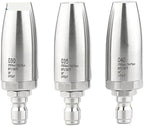CS 250bar 3625psi High Pressure Spray Rotary Stainless Steel Turbo Jet Nozzle with 1/4 Quick Connect(250bar 035) - Image 2