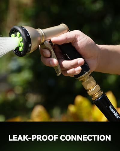 RainPoint Garden Hose Quick Connectors, Heavy Duty Solid Brass 3/4 Inch GHT, Universal Leak-Proof Fittings for Easy Water Hose Connection (6 Sets) - Image 6