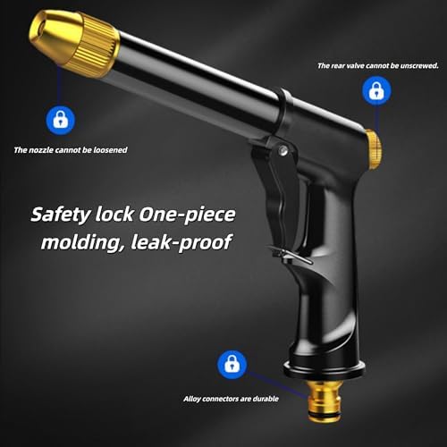 High Pressure Sprayer,2026new High Pressure Hose Nozzle,Three Adjustable Modes Nozzle, Multi Functional High-Pressure Spray Suitable For Cars,Courtyards, And Gardens (3) - Image 6
